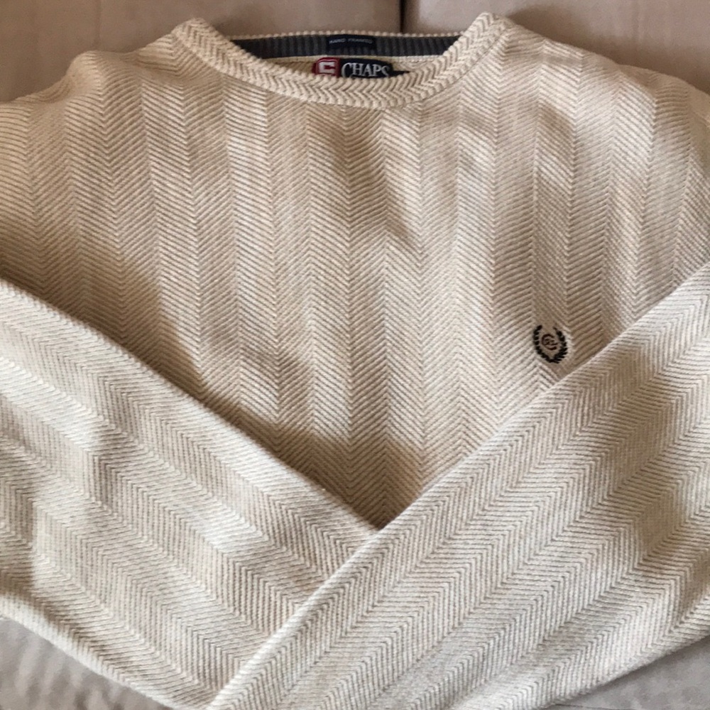 Men’s XL Hand framed Chaps Ralph Lauren sweater